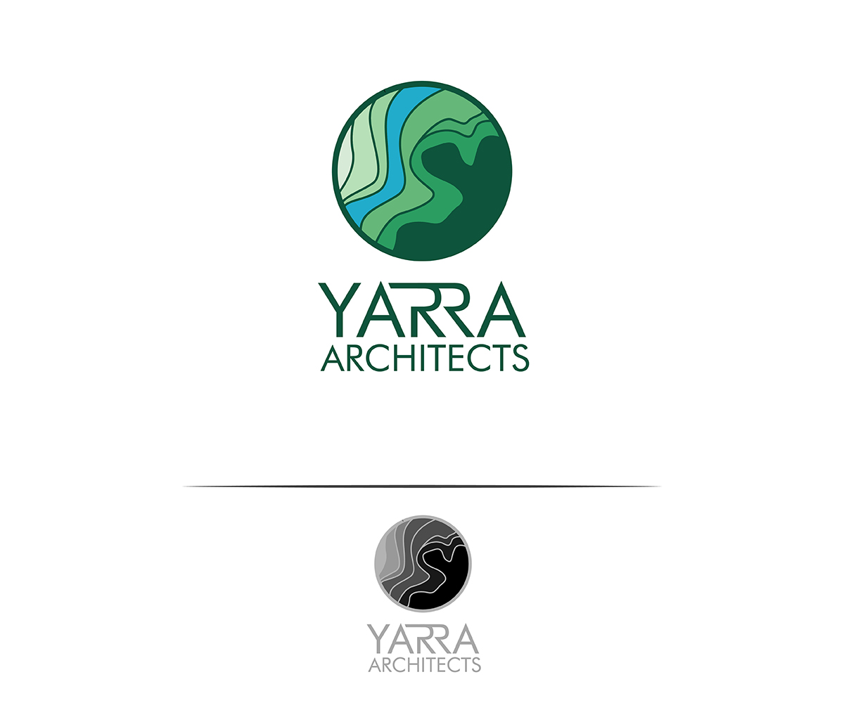 Logo Design by Rawrandrawr for Yarra Architects | Design #17985095