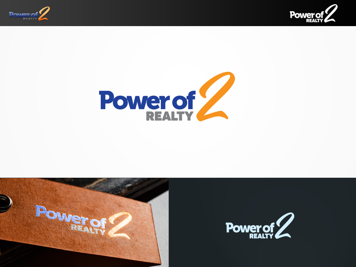 Logo Design by ArtSamurai for Power Of 2 Realty | Design #17978486