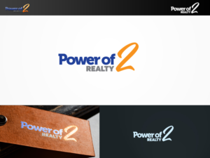 Logo Design by ArtSamurai for Power Of 2 Realty | Design: #17978486