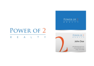 Power of 2 Realty  | Logo Design by ZeleniZub
