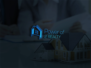 Logo Design by Deziners Zone for Power Of 2 Realty | Design: #17973267