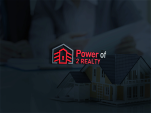 Logo Design by Deziners Zone for Power Of 2 Realty | Design: #17973268