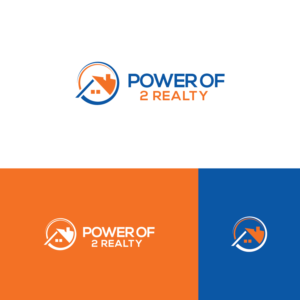 Logo Design by Deziners Zone for Power Of 2 Realty | Design: #17973270
