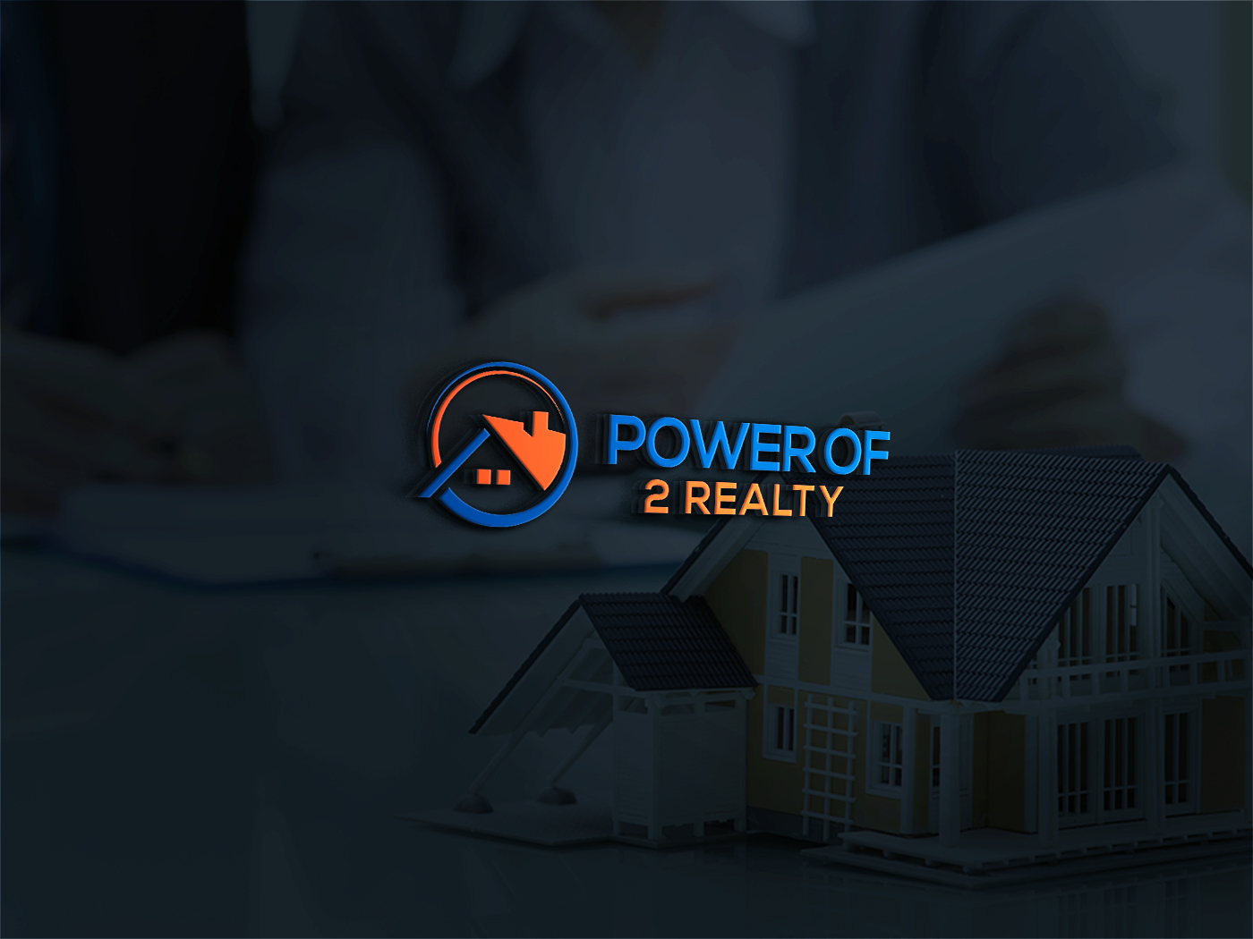 Logo Design by Deziners Zone for Power Of 2 Realty | Design #17973277