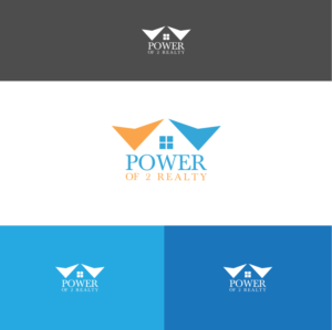 Logo Design by aspiremedia for Power Of 2 Realty | Design: #17980590