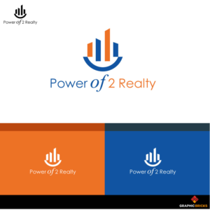 Power of 2 Realty  | Logo Design by Graphic Bricks