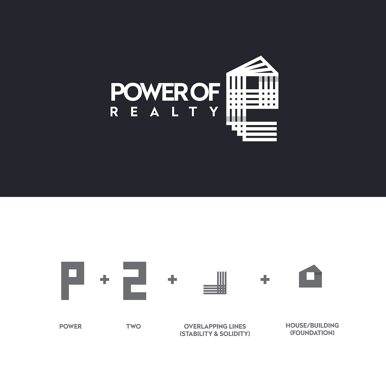 Logo Design by Marc Ray for Power Of 2 Realty | Design #17969222