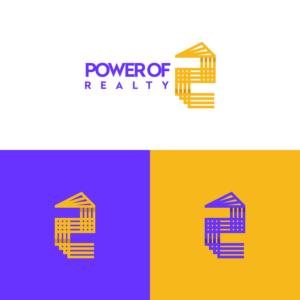 Logo Design by Marc Ray for Power Of 2 Realty | Design: #17979072