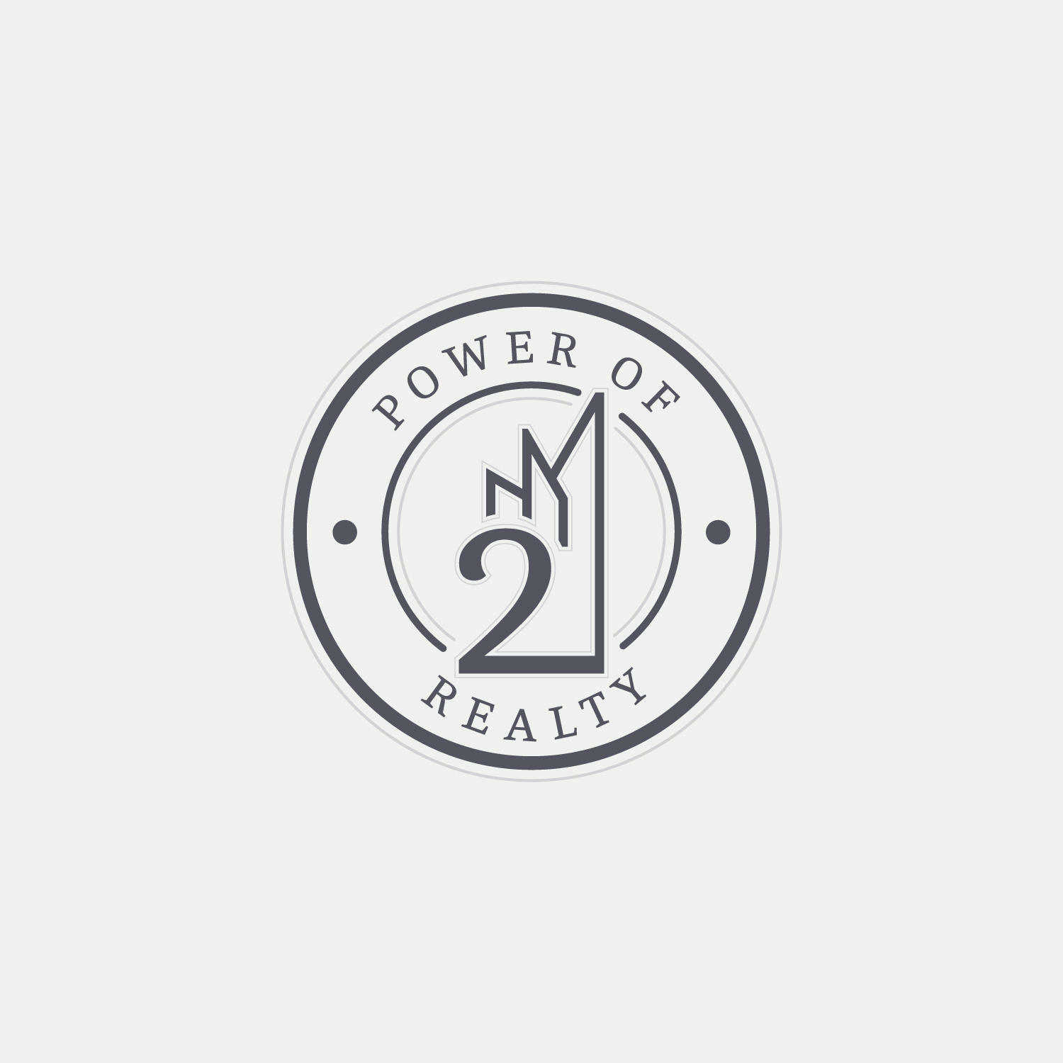 Logo Design by Marc Ray for Power Of 2 Realty | Design #17980522