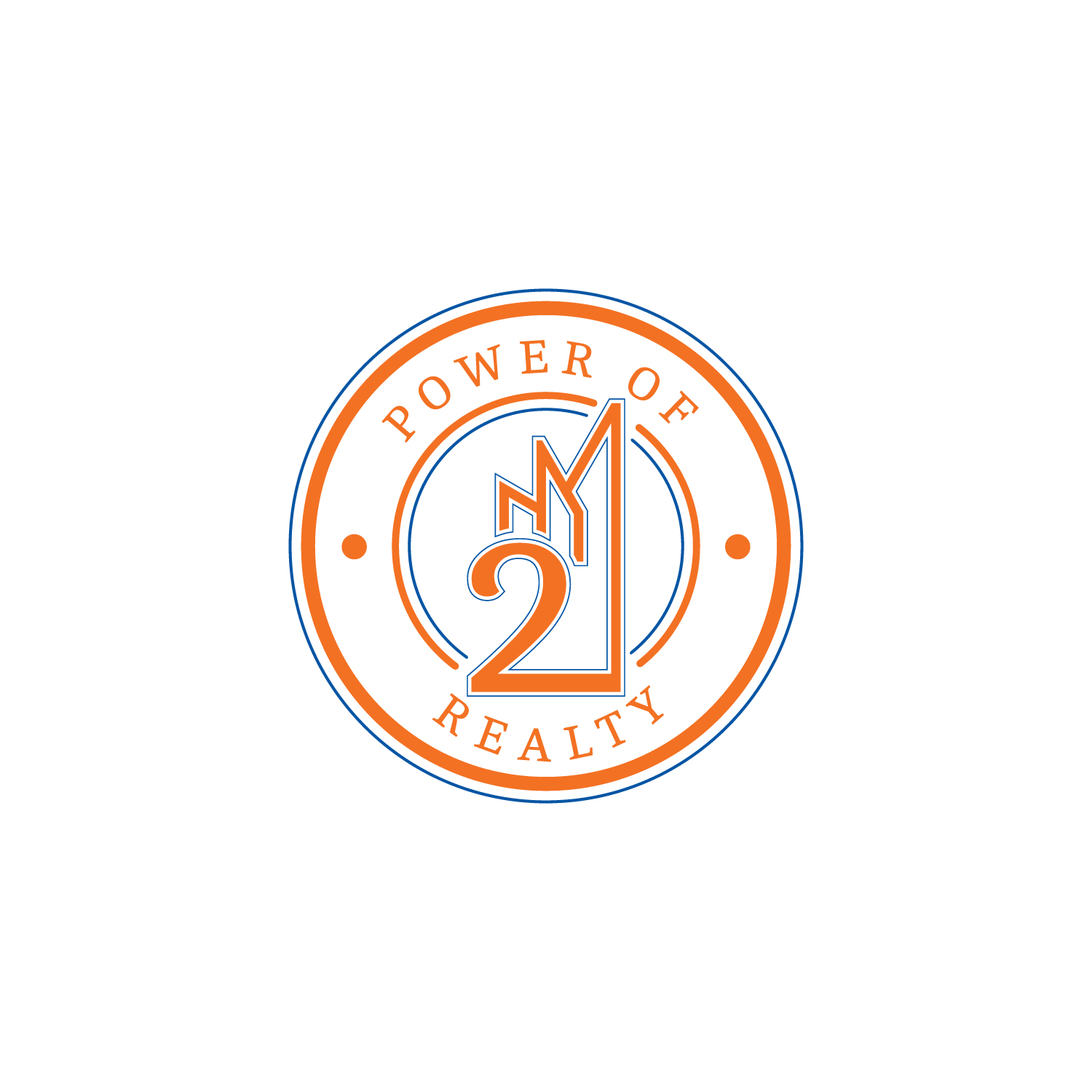 Logo Design by Marc Ray for Power Of 2 Realty | Design #17980524