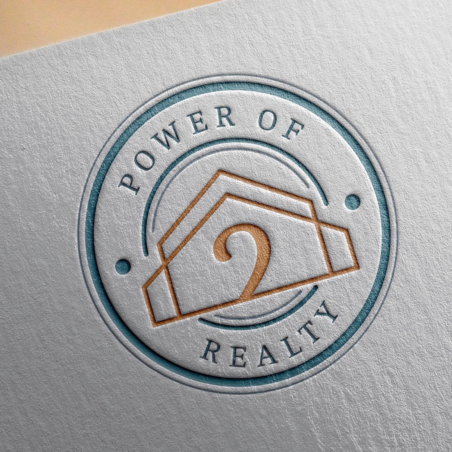 Logo Design by Marc Ray for Power Of 2 Realty | Design #17990994
