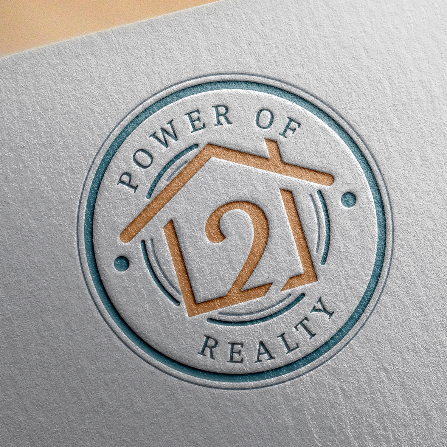 Logo Design by Marc Ray for Power Of 2 Realty | Design #17990995