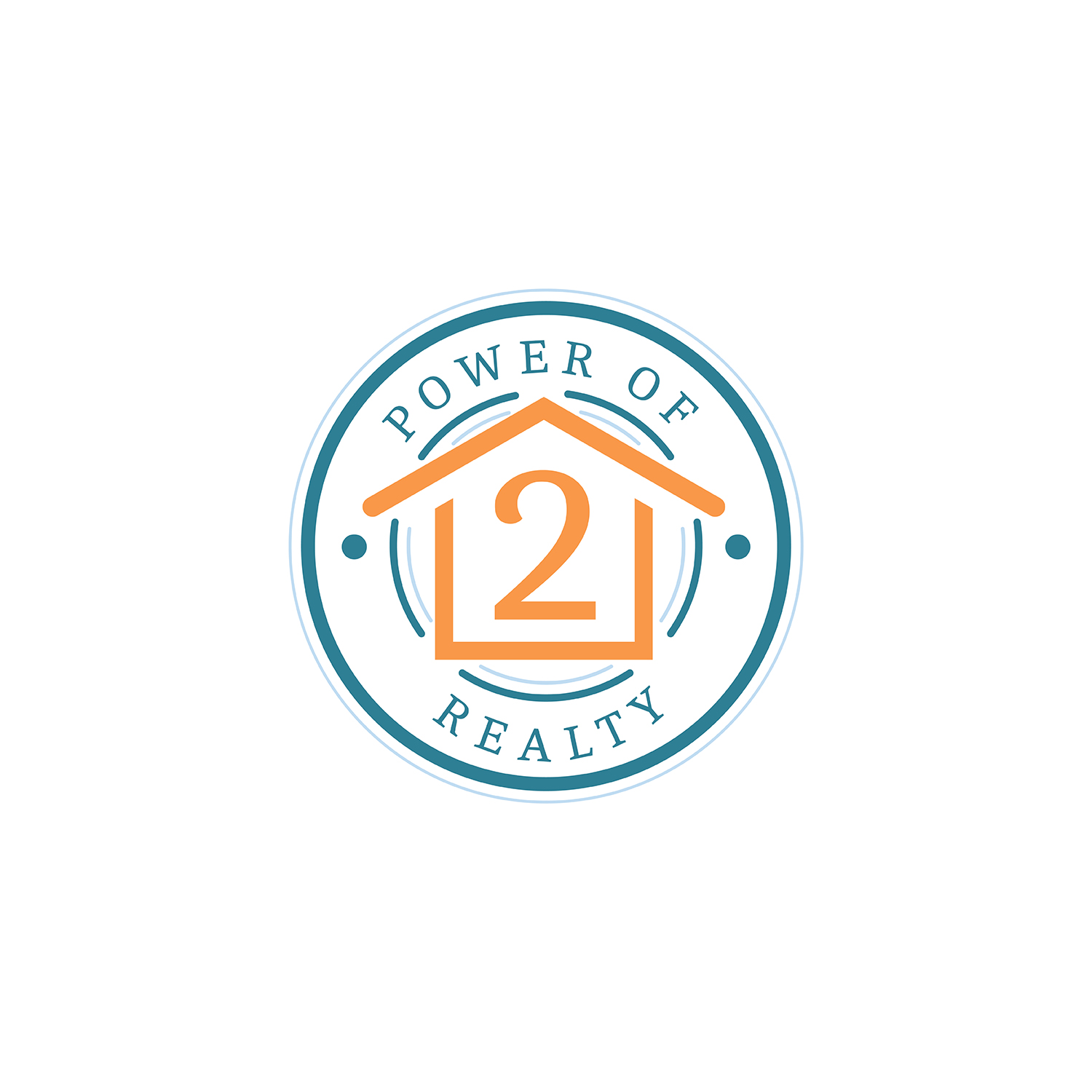 Logo Design by Marc Ray for Power Of 2 Realty | Design #18018920