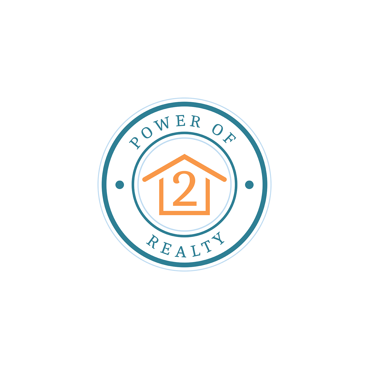 Logo Design by Marc Ray for Power Of 2 Realty | Design #18018921