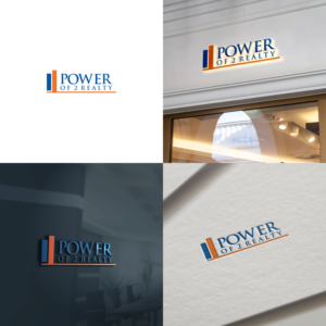 Logo Design by Artgo for Power Of 2 Realty | Design: #17970910