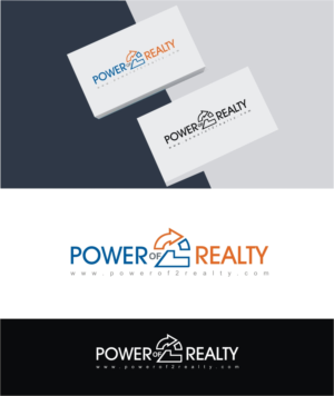 Logo Design by e-graphics for Power Of 2 Realty | Design: #17972998