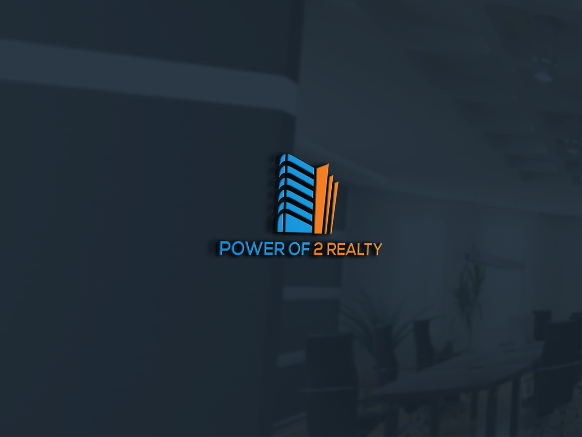Logo Design by S Creation for Power Of 2 Realty | Design #18008148