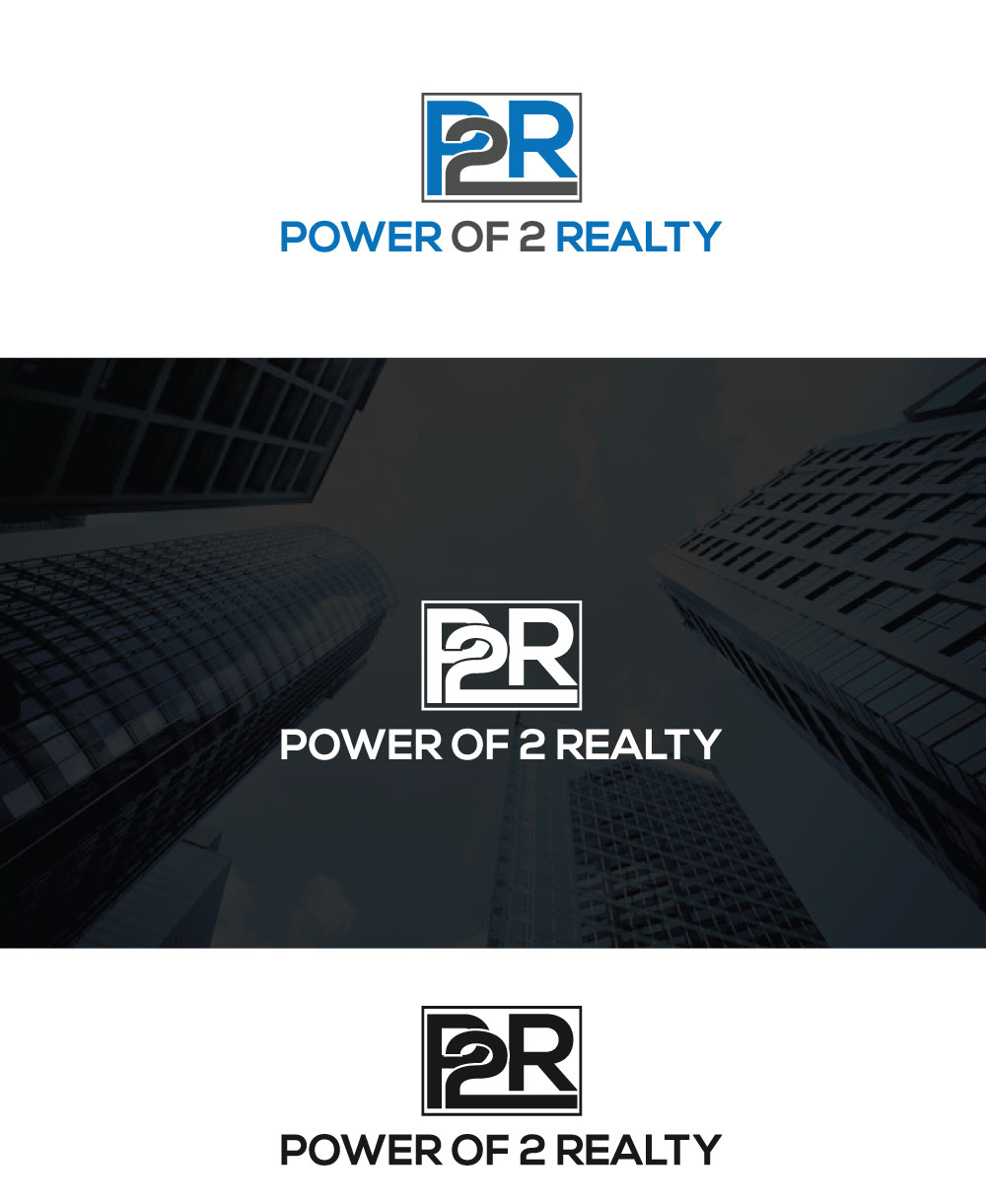 Diseño de Logo por h27 para Power Of 2 Realty | Diseño #17977589