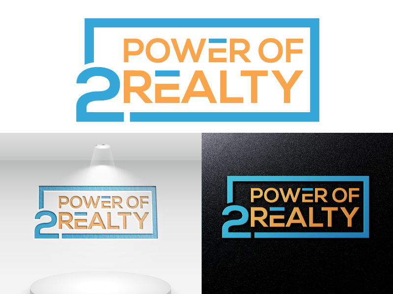 Logo Design by GaryMckinnon for Power Of 2 Realty | Design #17978618