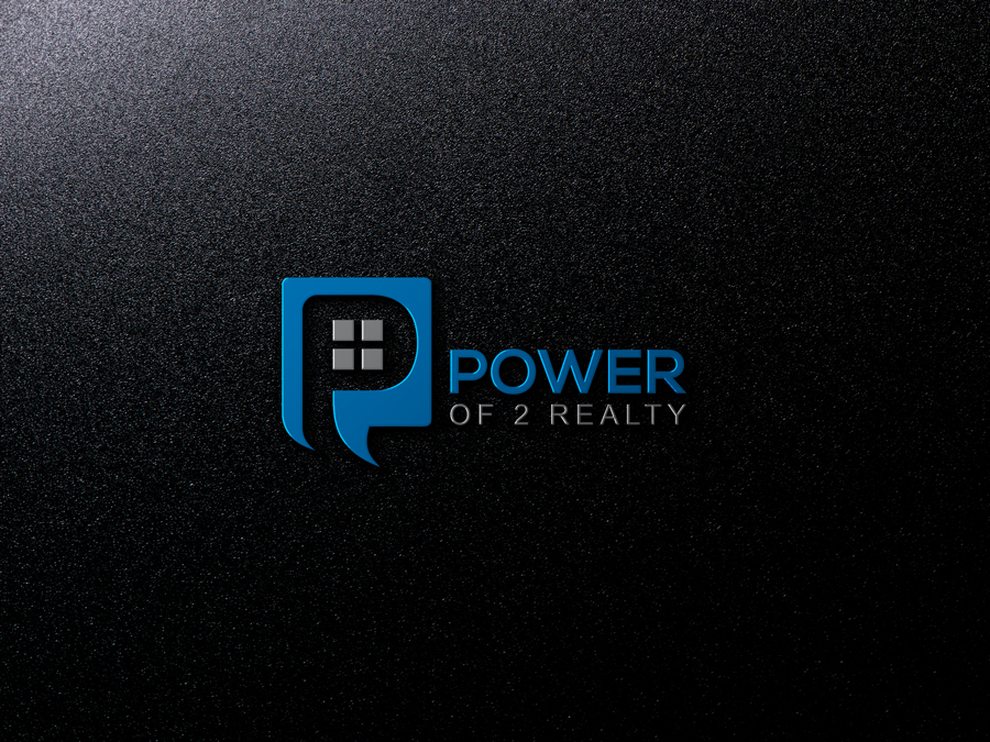Logo Design by Kontab for Power Of 2 Realty | Design #17971689