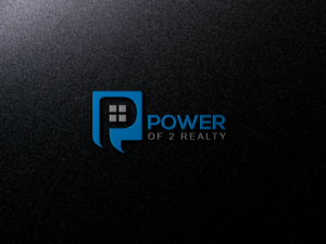 Logo Design by Kontab for Power Of 2 Realty | Design: #17971689
