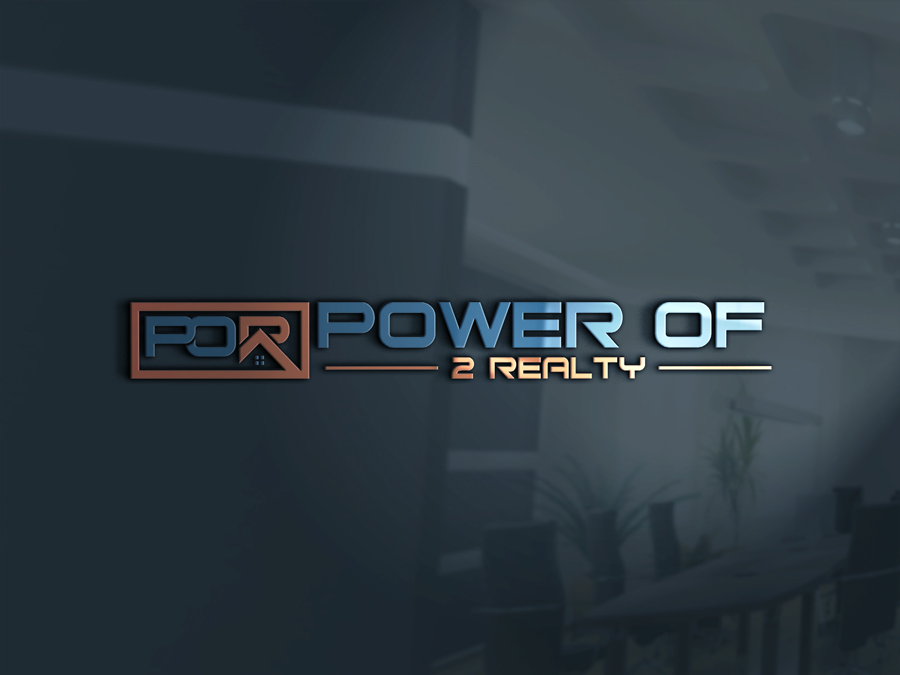 Logo Design by Kontab for Power Of 2 Realty | Design #17972032
