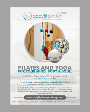 Flyer Design by Aurora:) for this project | Design: #18020590
