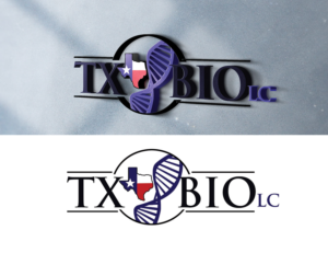 TX Bio LC or TX BIO LC (LC being smaller font than the rest)  | Logo Design by NILDesigns