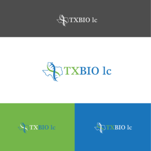 TX Bio LC or TX BIO LC (LC being smaller font than the rest)  | Logo Design by aspiremedia