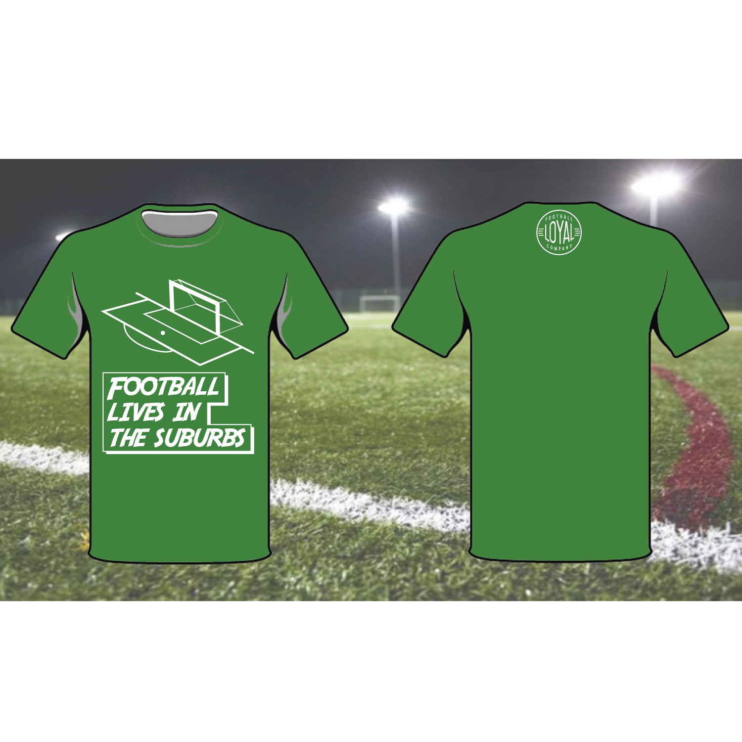 T-shirt Design by Dave Greengrow Design for Loyal Football Company | Design #18014545