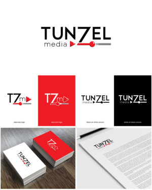 Logo Design by MoonFeather for Tunzel Media | Design #17971114