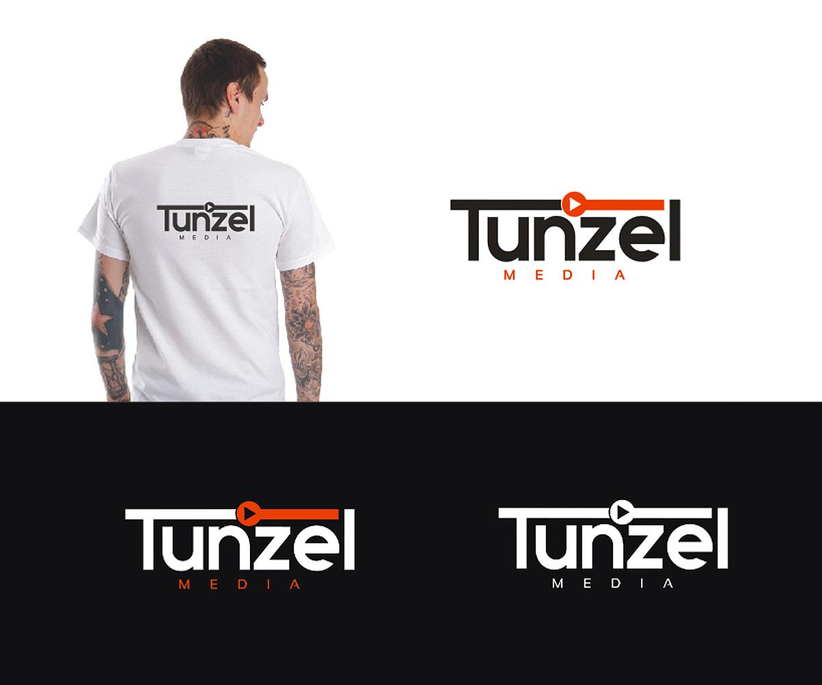 Diseño de Logo por Vishak vasu para Tunzel Media | Diseño #17986046
