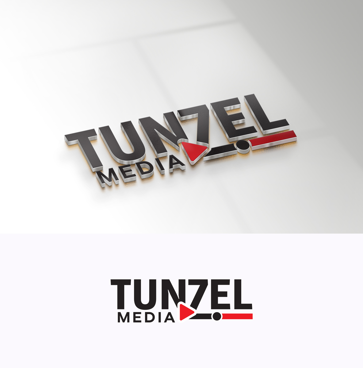 Logo Design by Impressive Solutions for Tunzel Media | Design #17969157