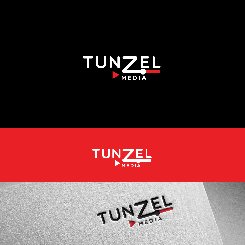 Diseño de Logo por ecorokerz para Tunzel Media | Diseño #17970642