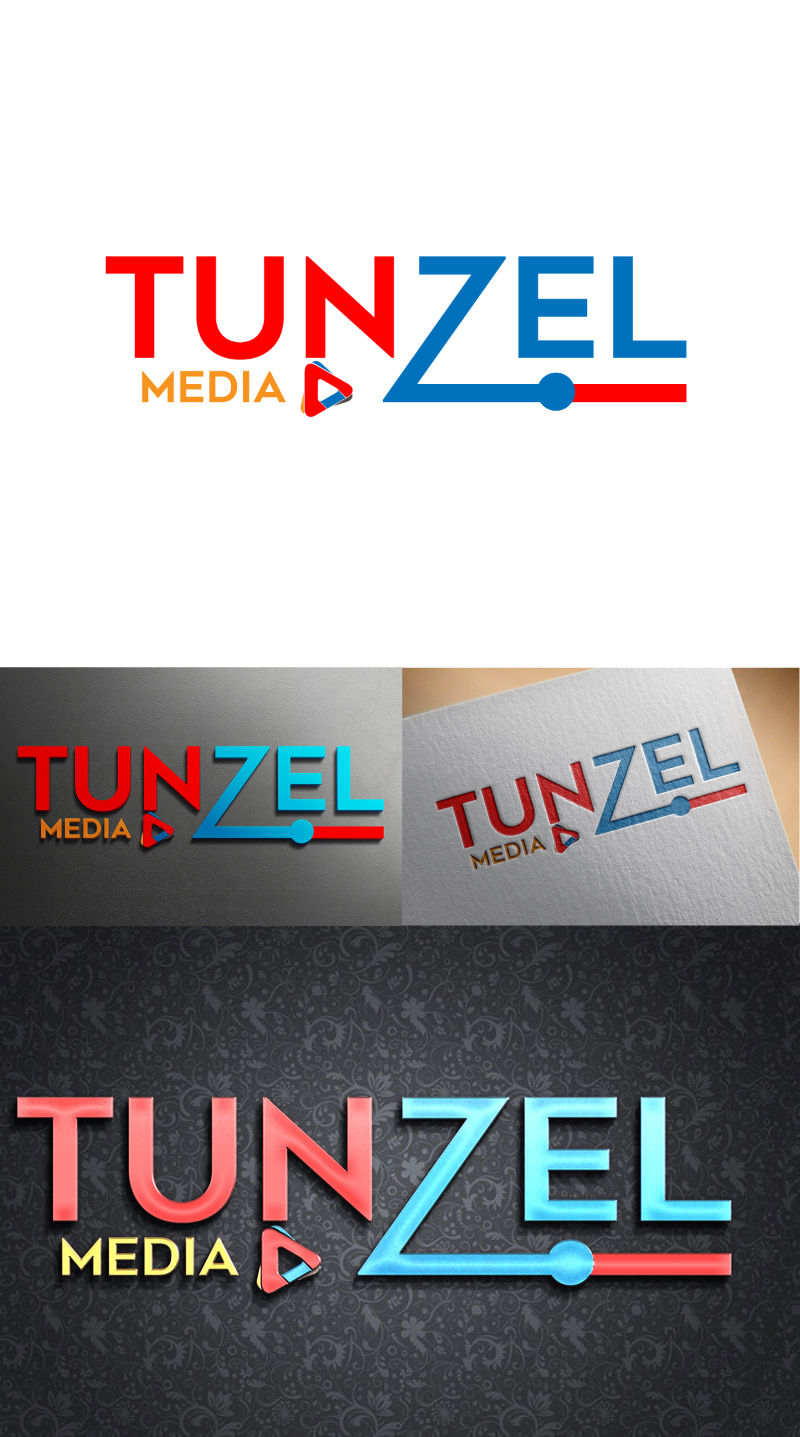 Logo Design by imyounuspathan 2 for Tunzel Media | Design #17972337