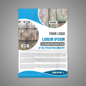 Flyer Design by creative.bugs for Vintage Doors and Interiors | Design: #17973938