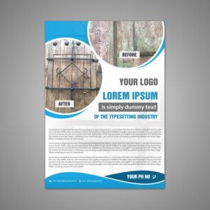 Flyer Design by creative.bugs for Vintage Doors and Interiors | Design: #17973939