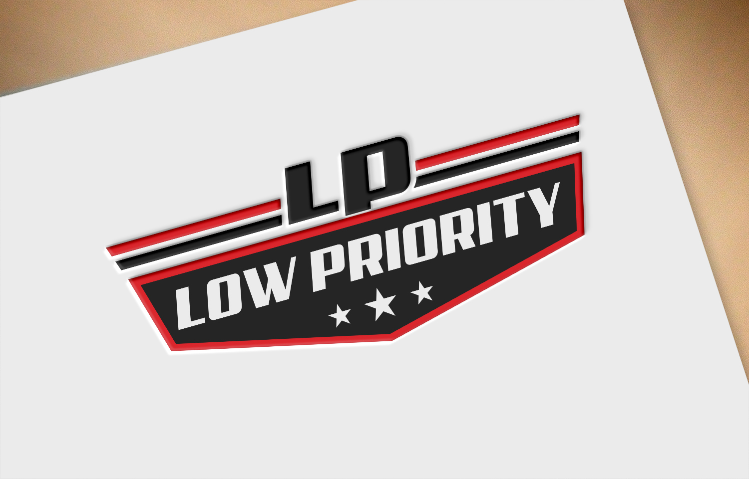 Logo-Design von DreamMaker für Low Priority | Design #17969626