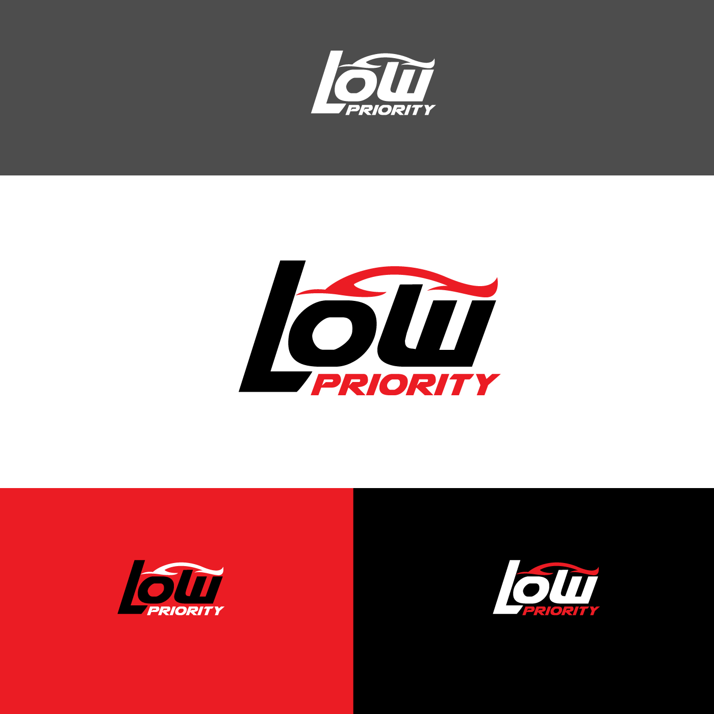 Logo Design by aspiremedia for Low Priority | Design #17969568