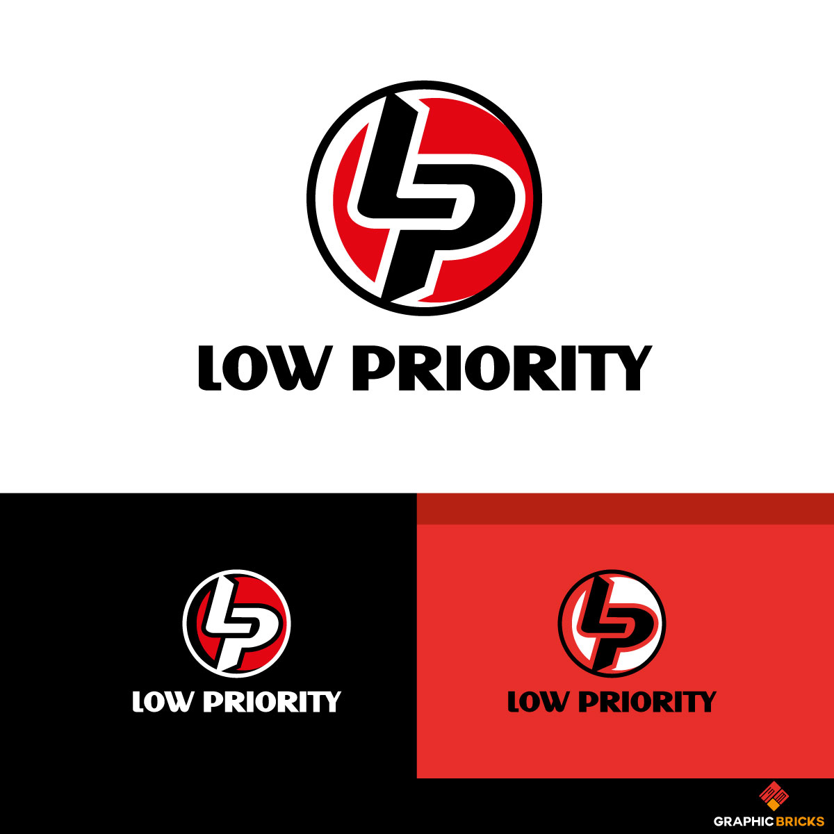 Logo Design by Graphic Bricks for Low Priority | Design #17973485