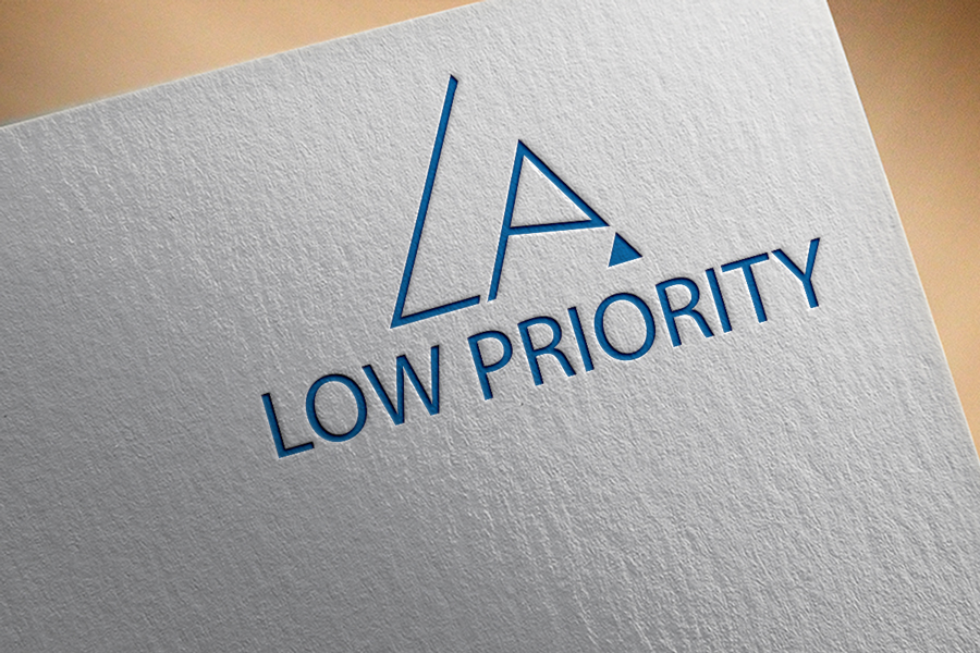 Logo-Design von Hossen 2 für Low Priority | Design #17978543