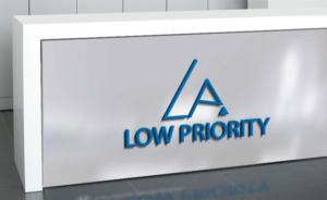 Logo Design by Hossen 2 for Low Priority | Design: #17978546