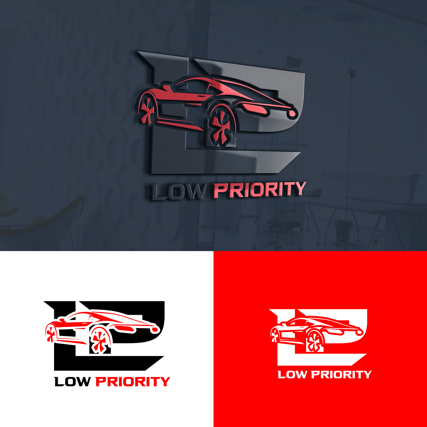 Logo-Design von Aleezay Production für Low Priority | Design #17971079