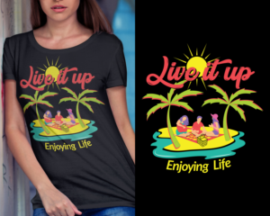 T-shirt Design by Impressive Solutions for Live it Up Gear | Design: #17973349