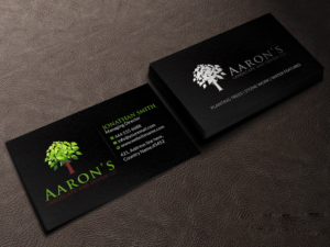 Visitenkarten-Design von Creations Box 2015 für Aaron's Landscape and Design LLC  | Design: #17996072