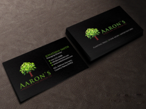Visitenkarten-Design von Creations Box 2015 für Aaron's Landscape and Design LLC  | Design: #17996073