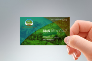 Business Card Design by Ljohn for Aaron's Landscape and Design LLC  | Design: #17999151