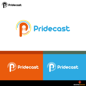 Pridecast | Diseño de Logo por Graphic Bricks