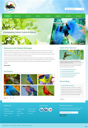 Web Design by pb for this project | Design: #648692