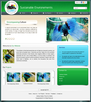 Web Design by pb for this project | Design: #650944